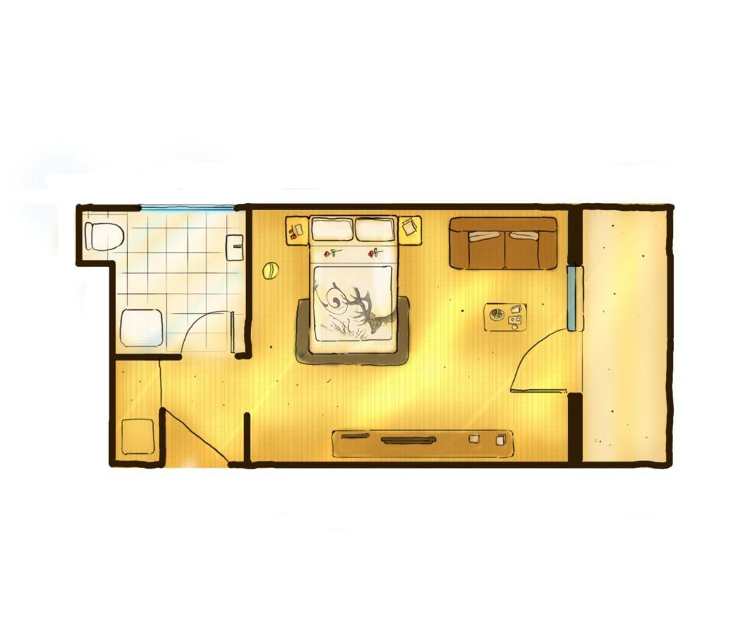 Comfort Double Room Shared Balcony