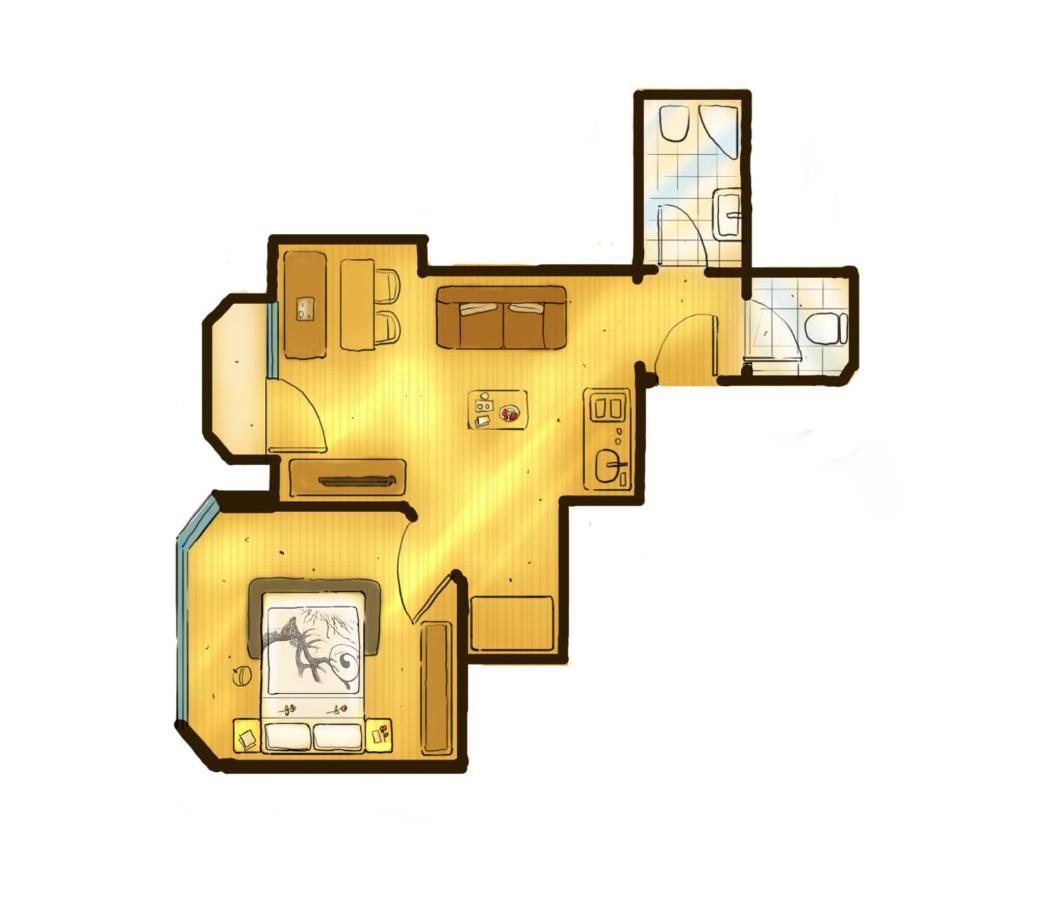 Apartamento de 2 Quartos com Varanda