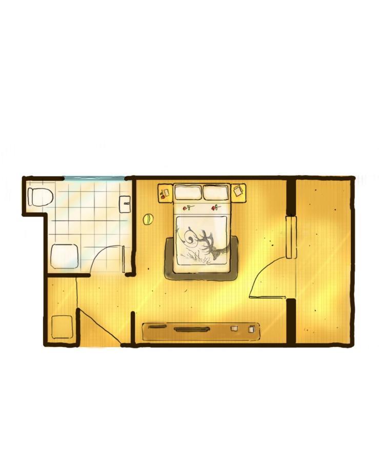 Small Double Room Balcony