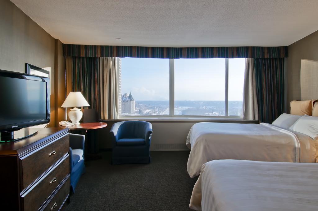 Chambre Double avec 2 Lits Doubles - Vue sur Fleuve