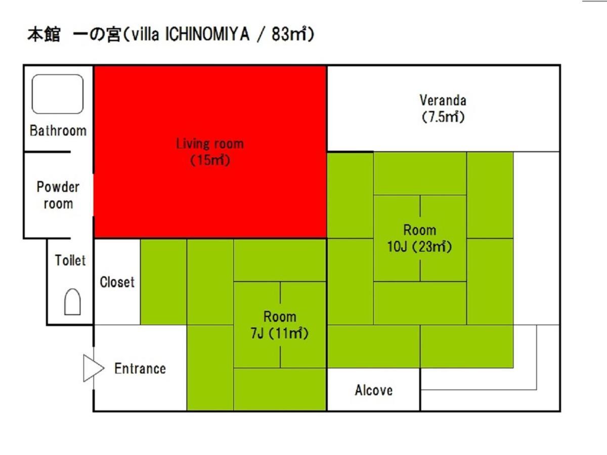 Premium Zimmer im japanischen Stil