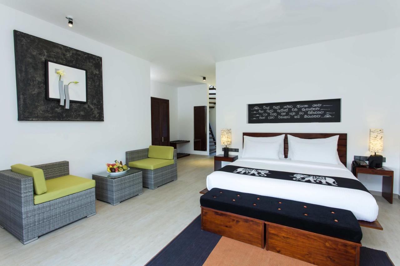 Deluxe Attic Family Room Including cup of tea or coffee overlooking Sigiriya Pidurangala Rock a hands-on pottery making experience paper recycling factory tour
