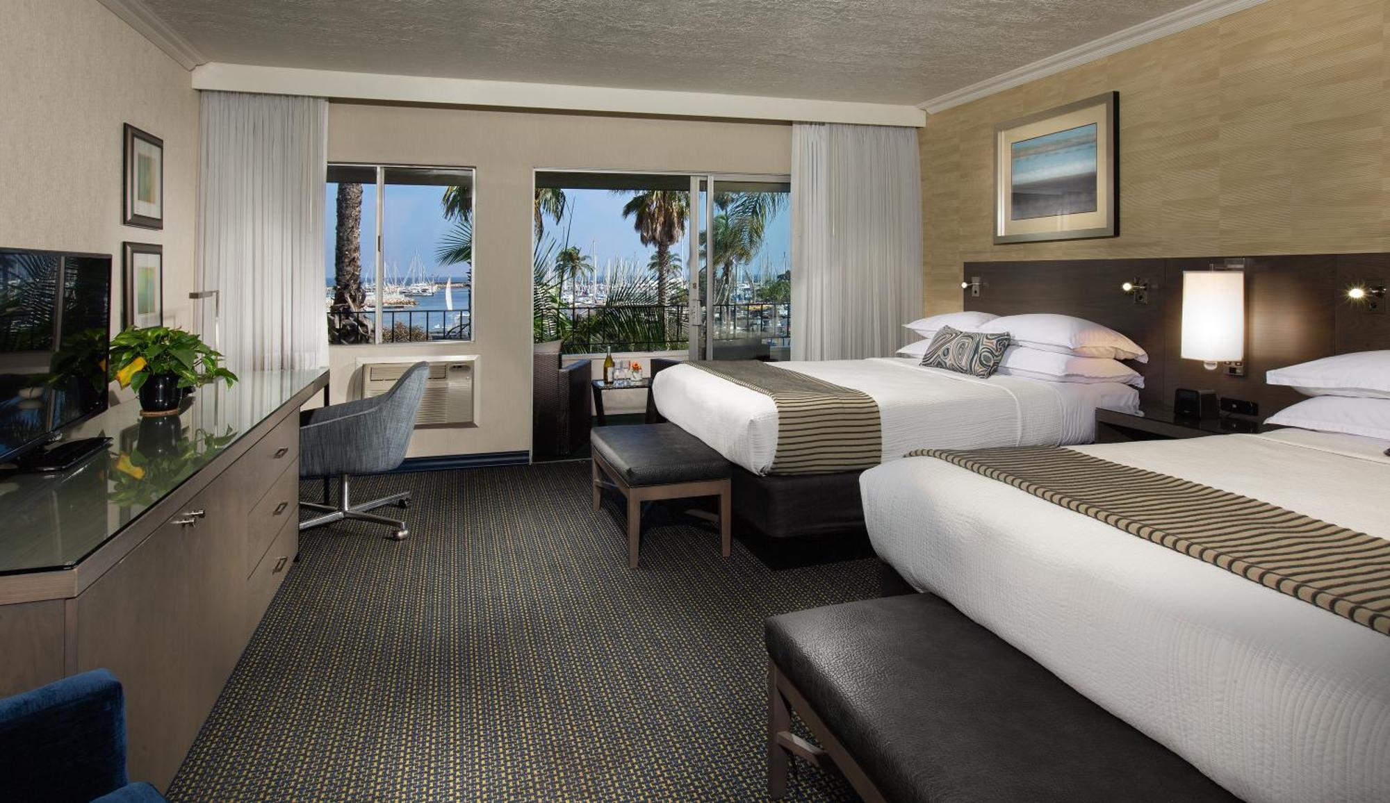 Queen Room Two Queen Beds Harbor View