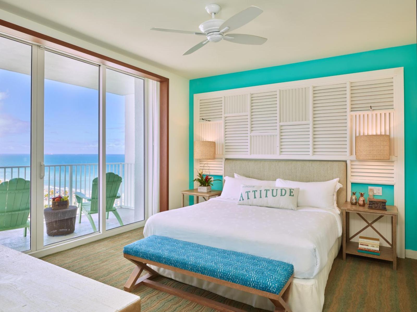 Kamer met Kingsize Bed - Oceaanzijde