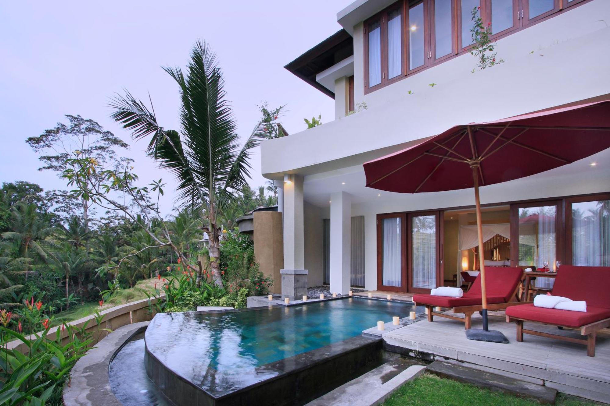 One-Bedroom Royal Pool Villa Rice Terrace View