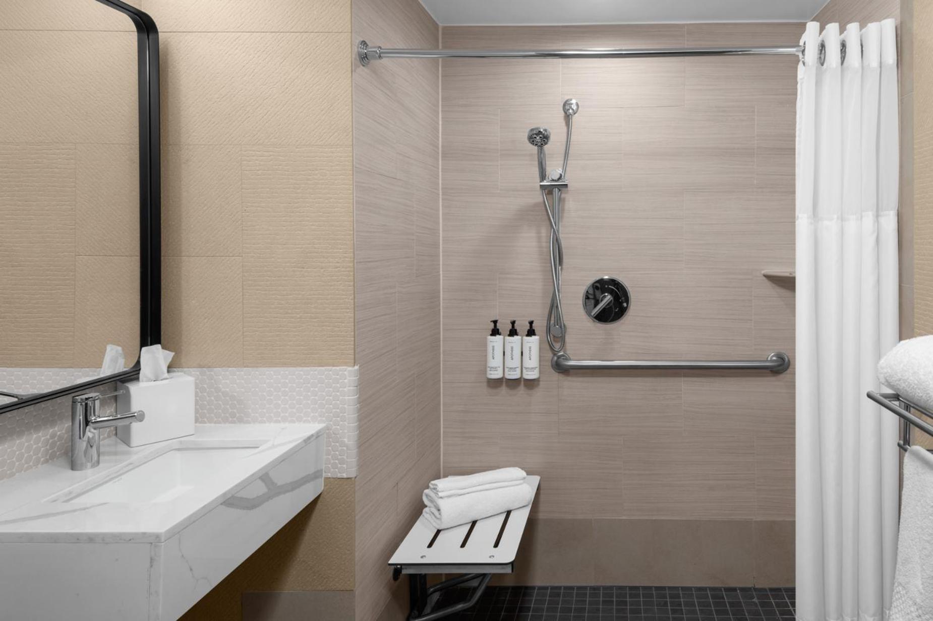 Standard Room Full Bed Tub Mobility Accessible