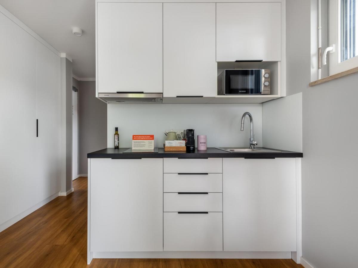 Large Studio Kitchenette Balcony