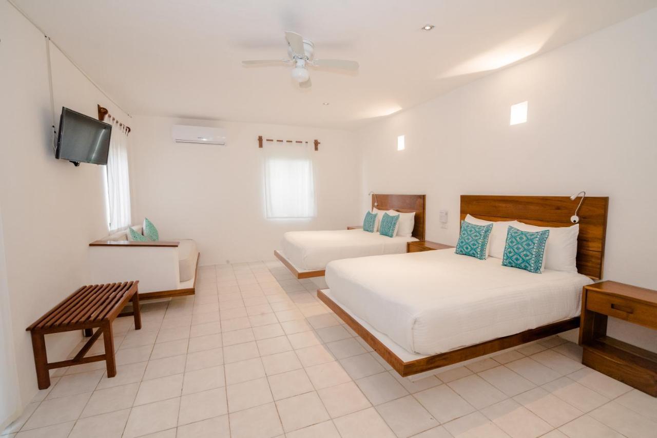 Standard Poolside Two Double Beds
