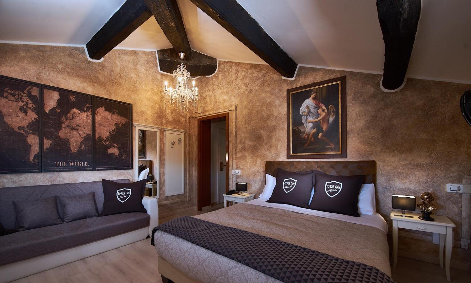 Attic Triple Room Tower View