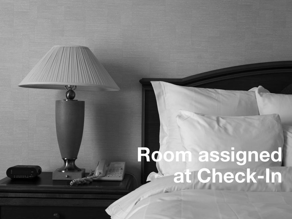 Beim Check-in zugewiesenes Zimmer