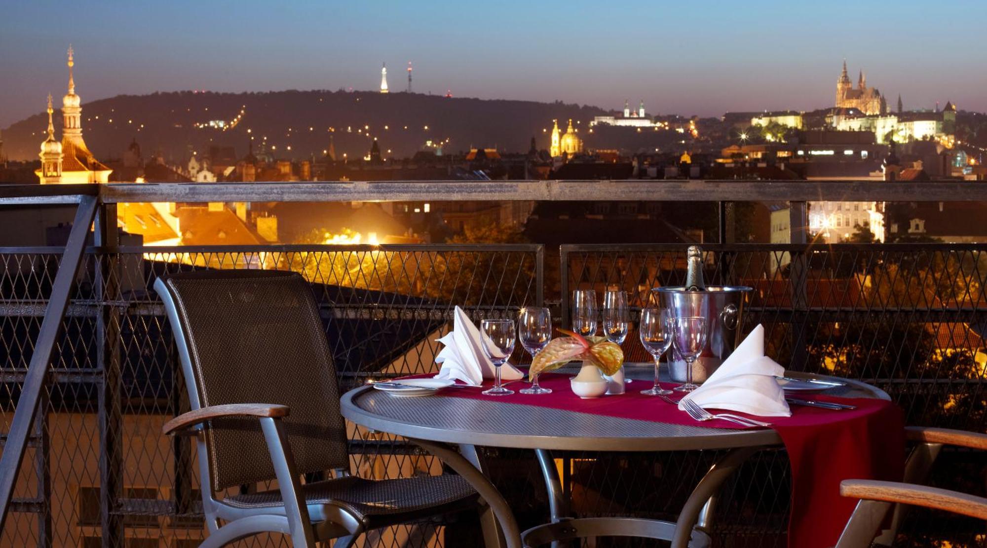 Roof top terrace suite