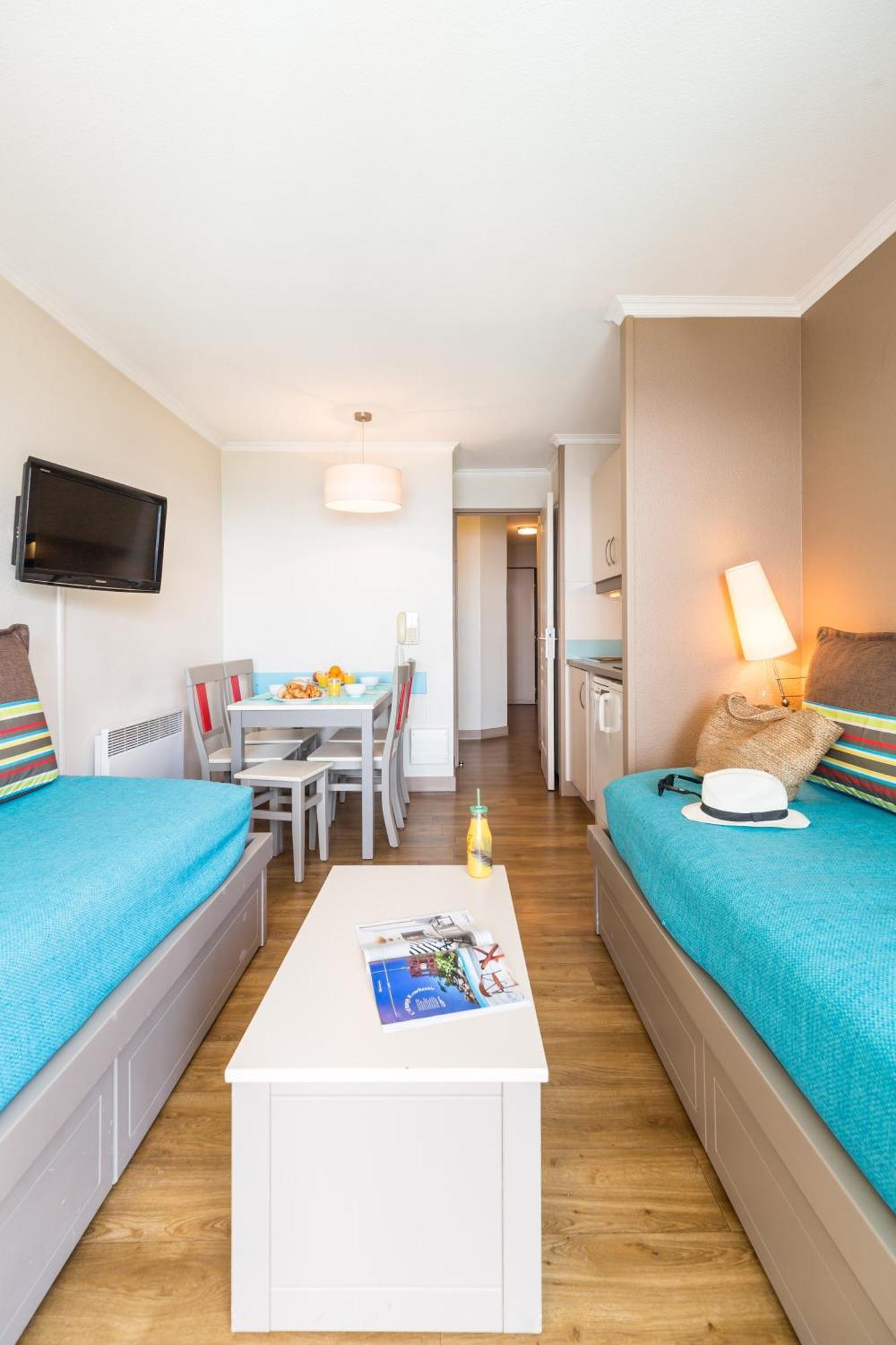 Appartement 1 Chambre avec Terrasse ou Balcon (5 Personnes) - Vue sur Mer