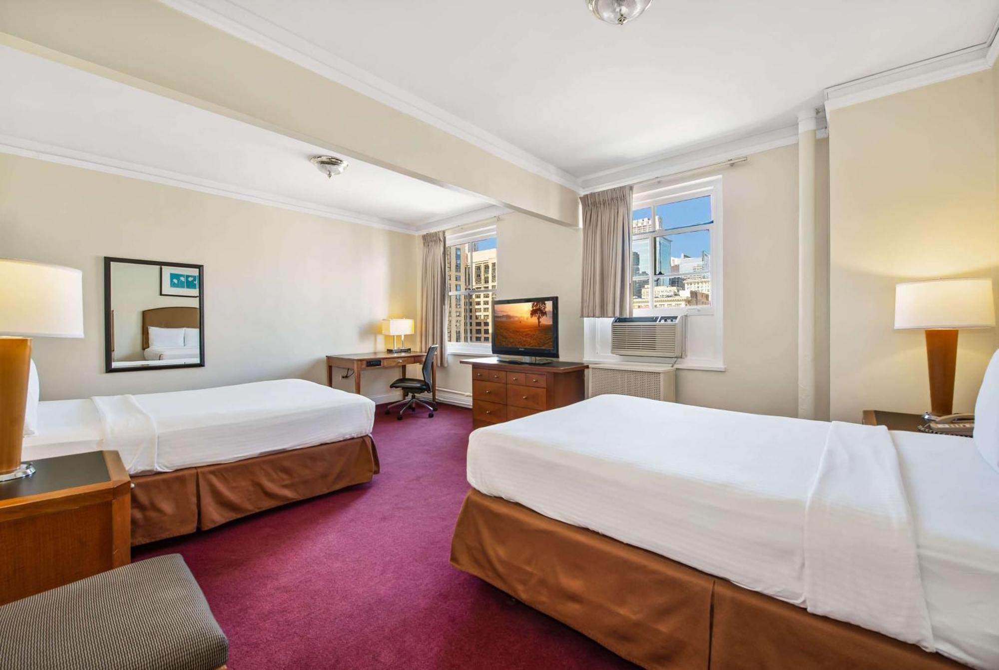 Deluxe Double Room Two Double Beds Non-Smoking