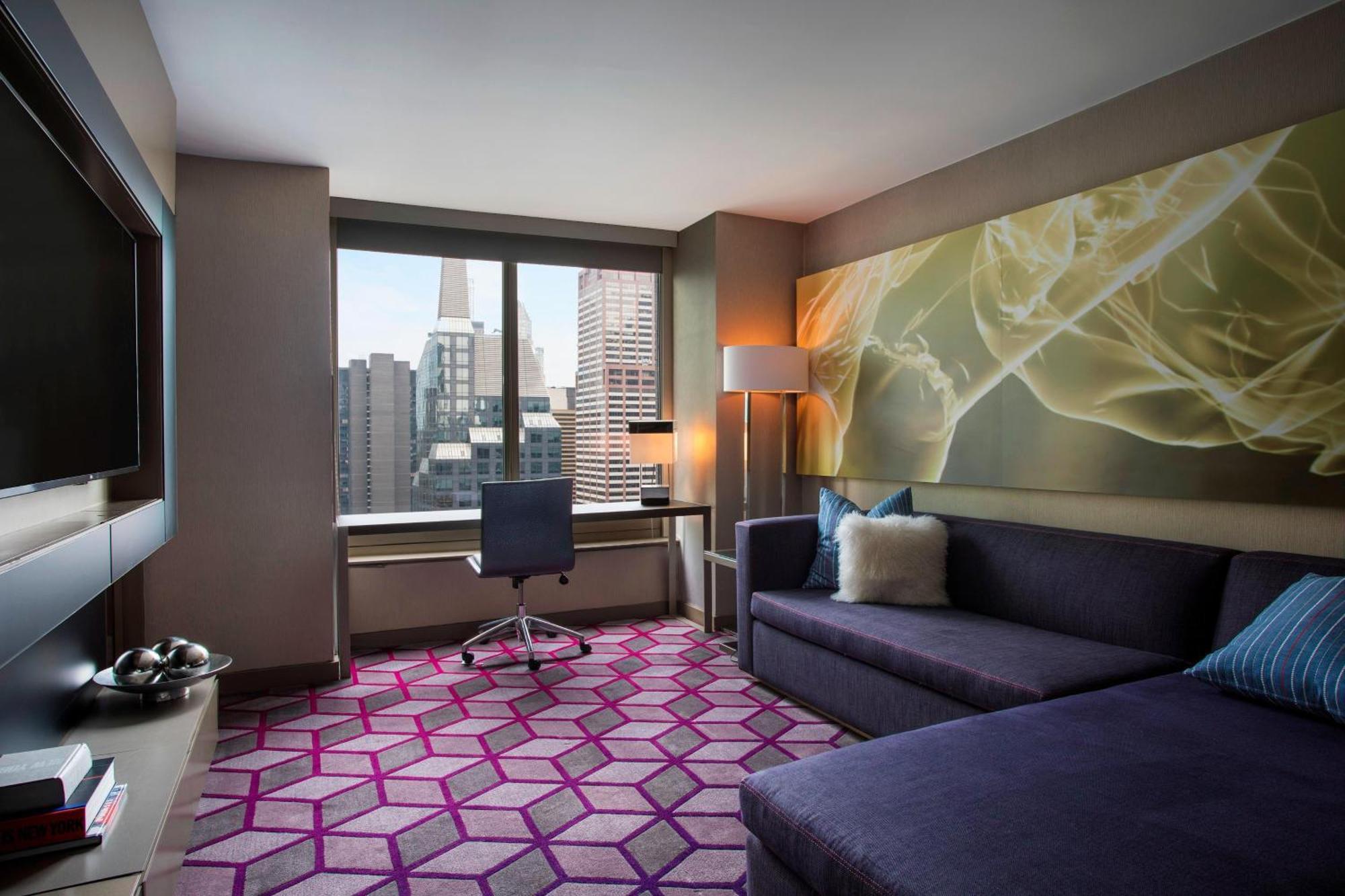 Suite Lit King-Size Fantastic avec Canapé-Lit - Vue sur Broadway