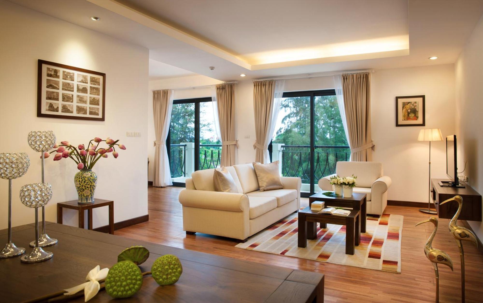 Two-Bedroom Apartment Balcony