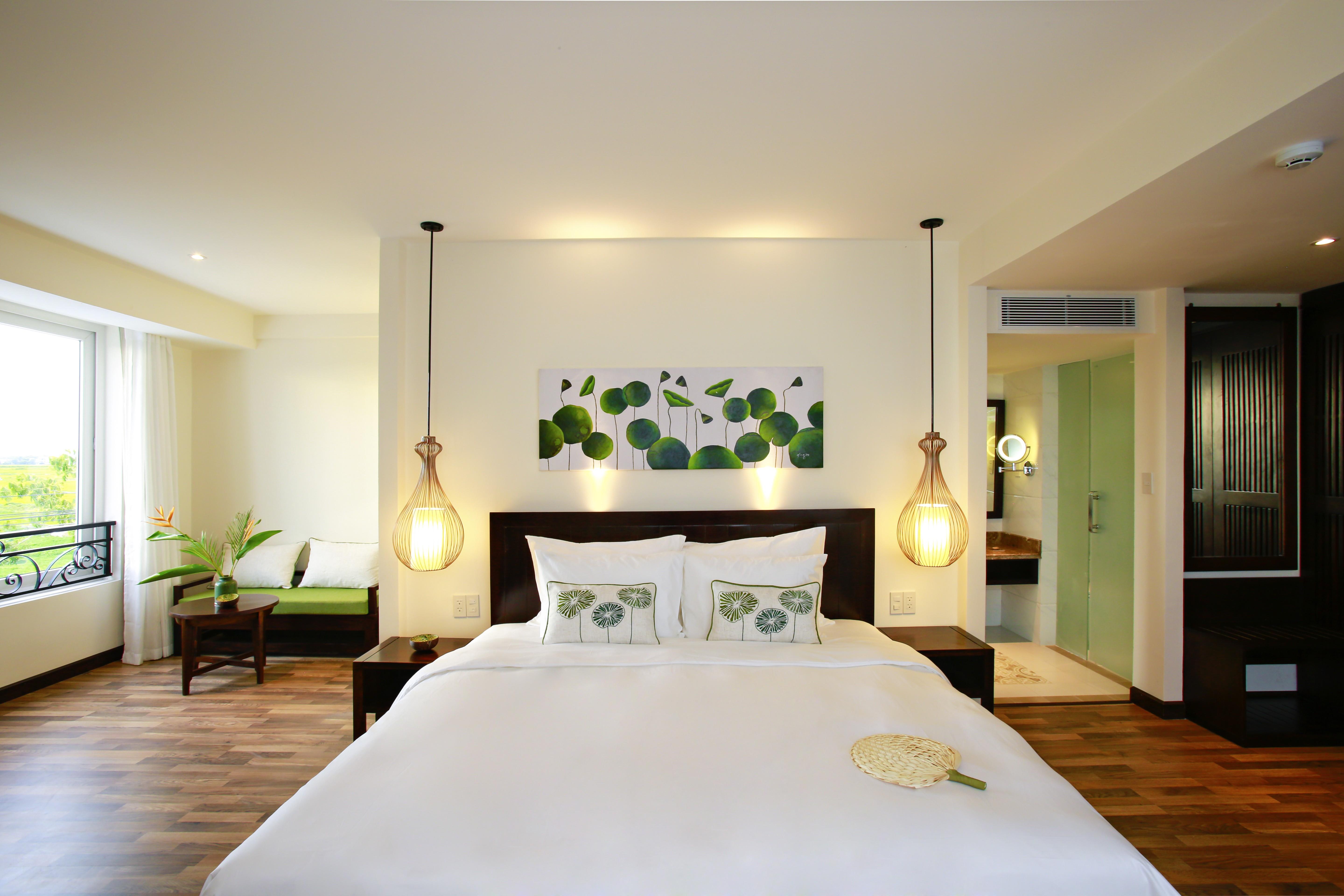 Deluxe Double or Twin Room Rice Field View