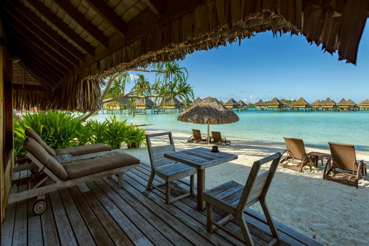 Strandbungalow met 1 Kingsize Bed en Uitzicht op Lagune