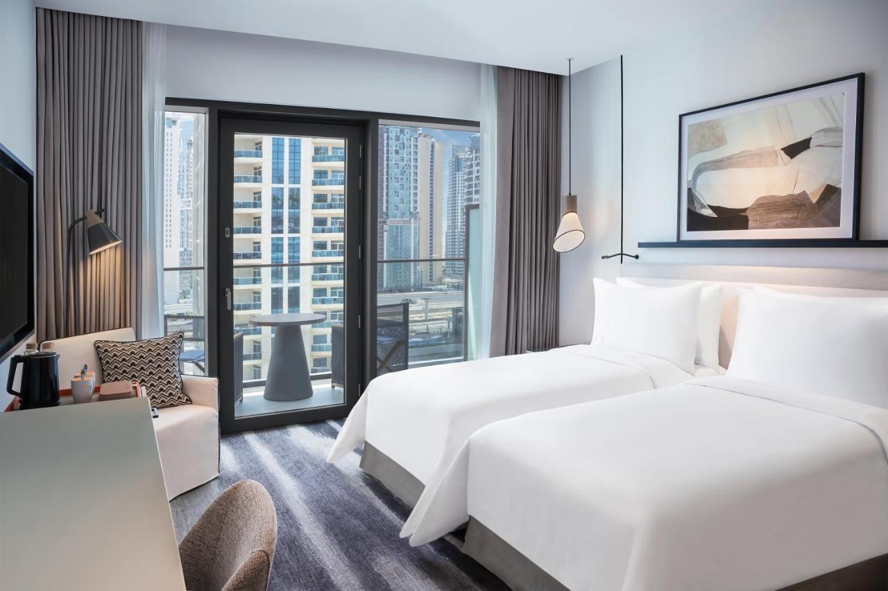 Chambre Lits Jumeaux Deluxe avec Balcon Privé - Vue sur Ville