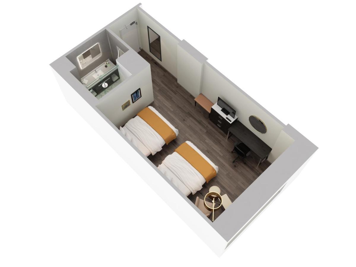 Silver Room King Bed