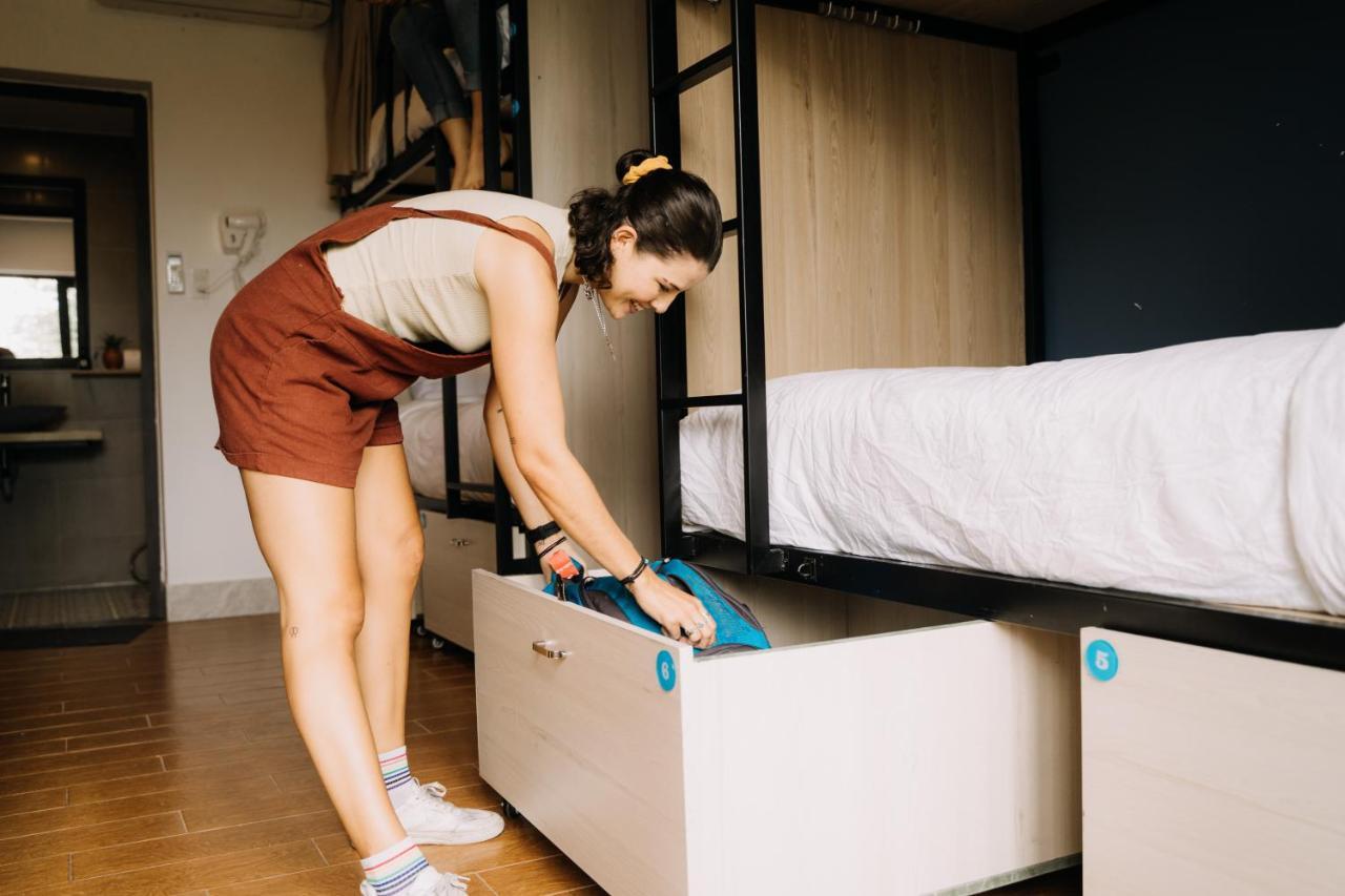 Bed in een Slaapzaal met 8 Bedden