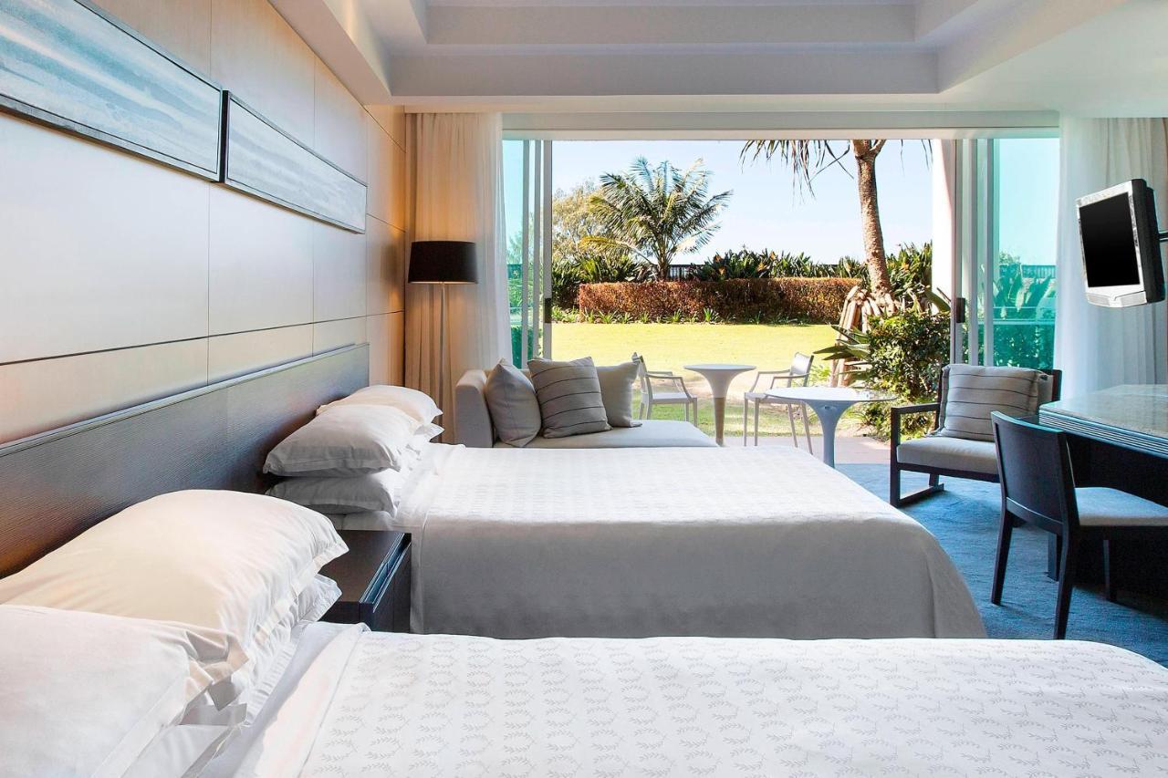 Doppelzimmer mit 2 Doppelbetten, Terrasse und Gartenblick