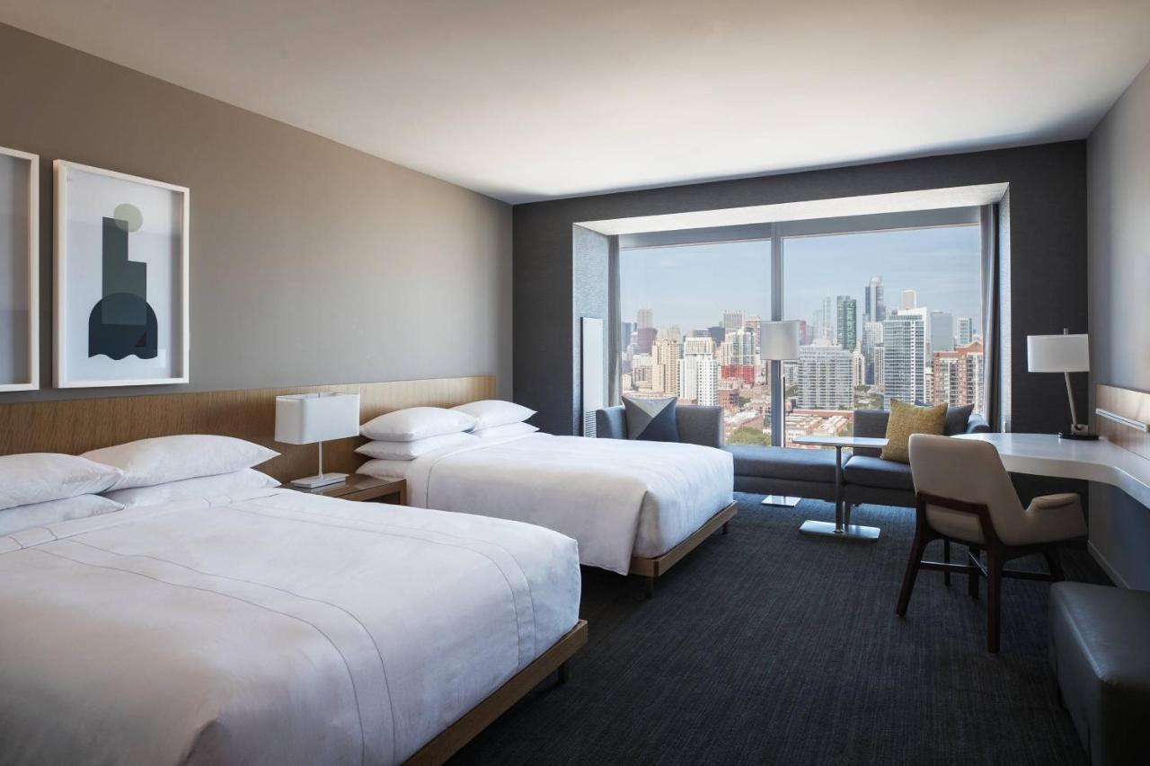 Quarto Queen com 2 Camas Queen-size - Vista Horizonte