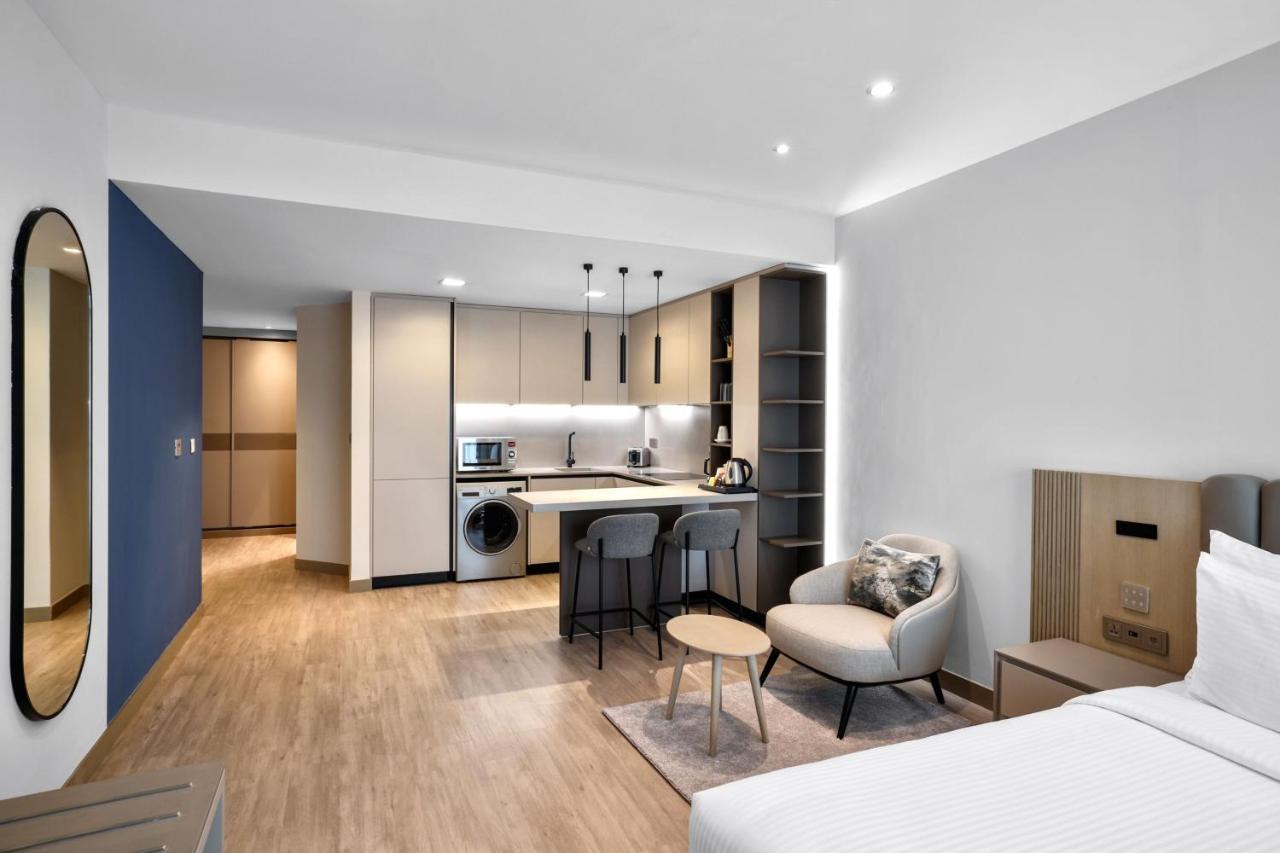 Luxe studio met 1 kingsize bed - Uitzicht op de stad - Inclusief 20% korting op eten en drinken