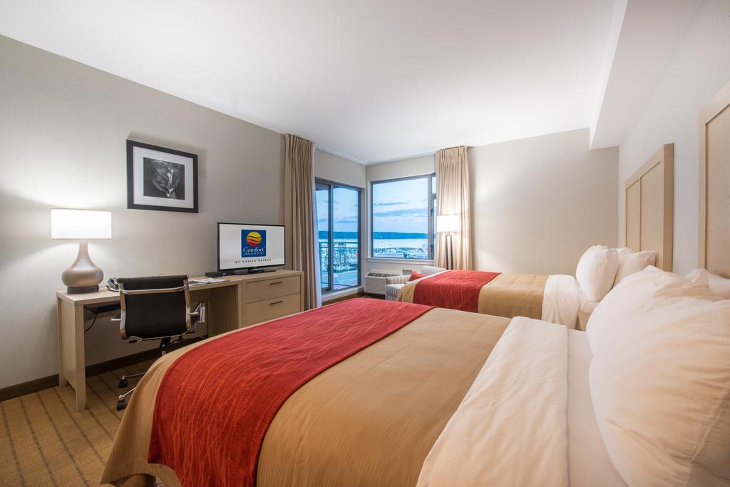 Deluxe Kamer met 2 Queensize Bedden en Uitzicht op Oceaan