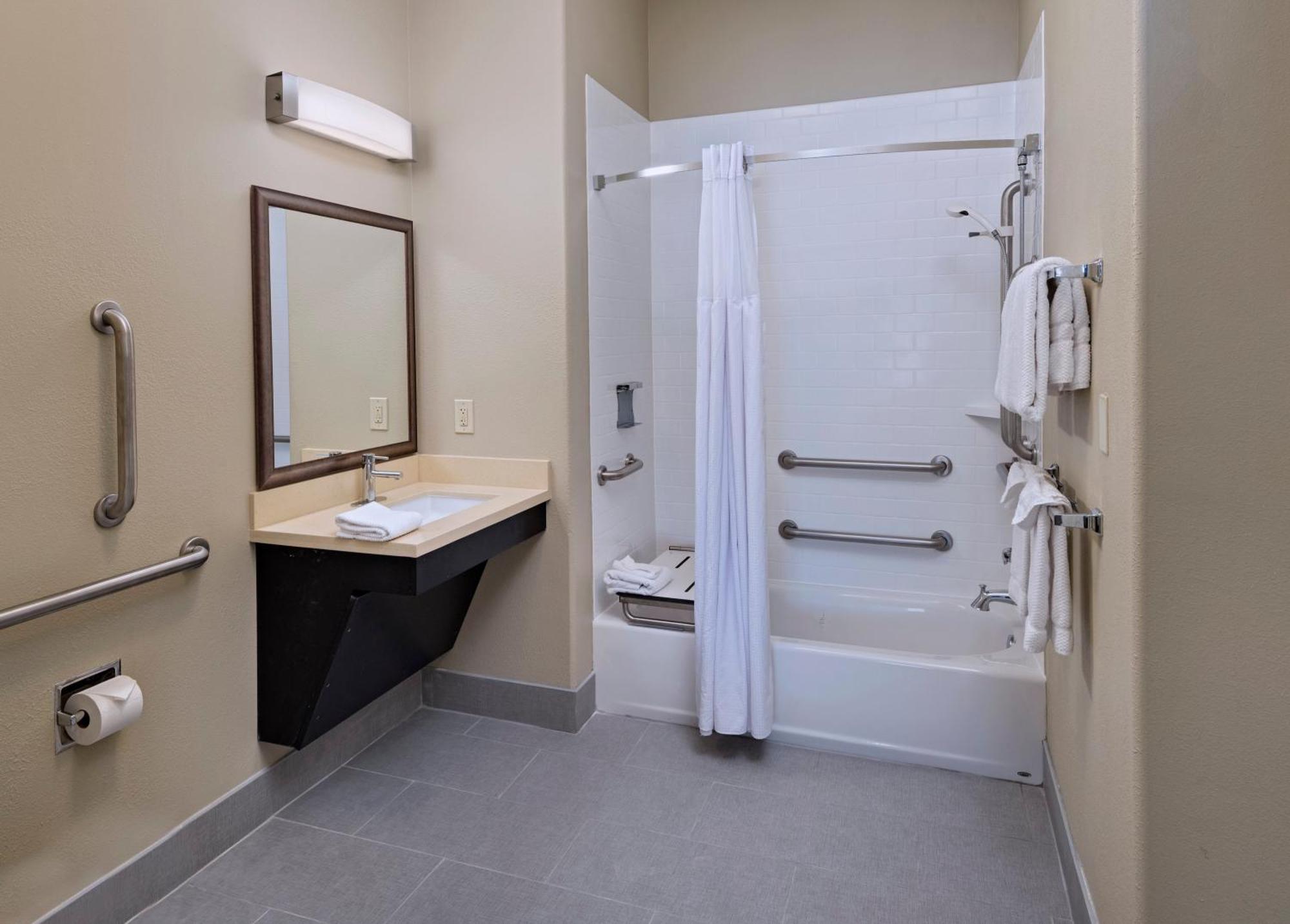 Two-Bedroom Suite Roll Shower Disability Access