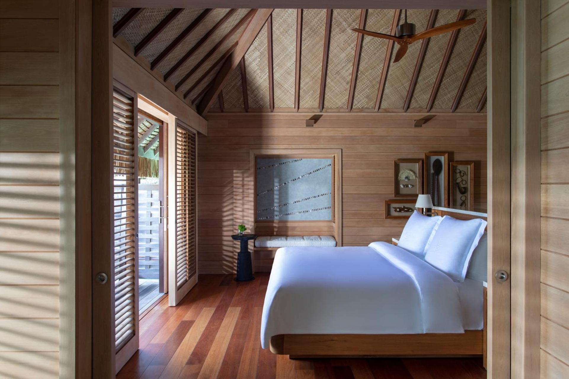 One Bedroom Beach View Over Water Bungalow Suite King Bed