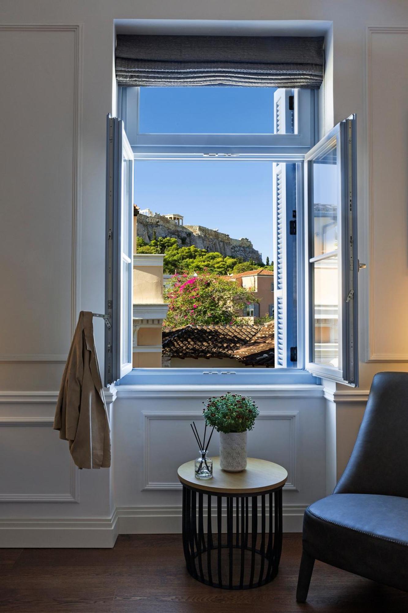 Elegant Suite Partial Acropolis View
