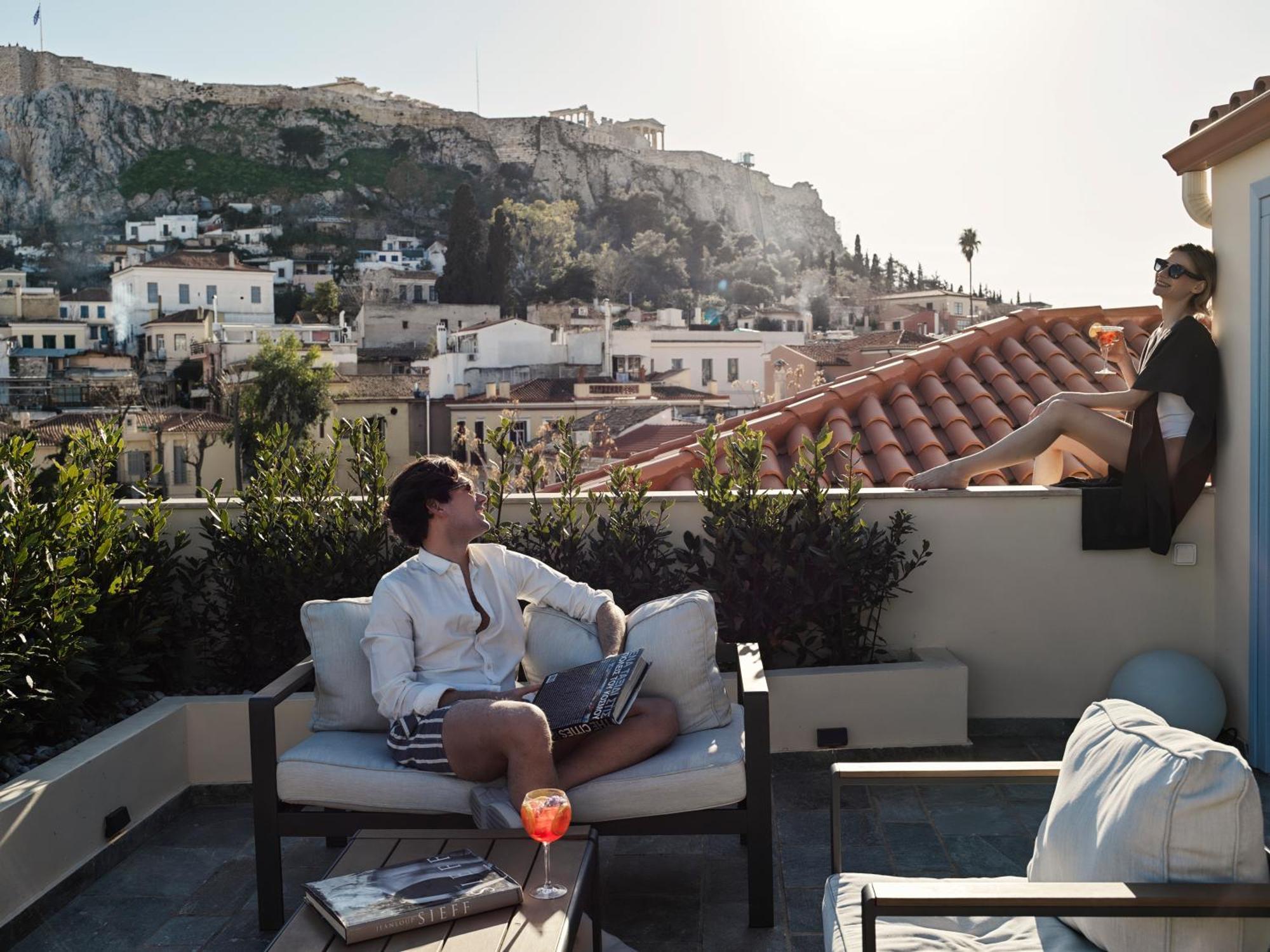 Iconic Suite Acropolis View & Private Hot Tub