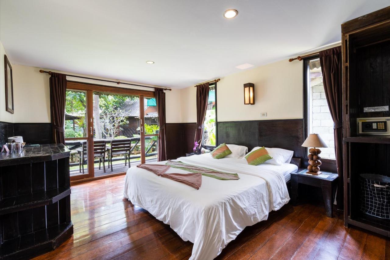 Bangalô Deluxe com Vista do Jardim