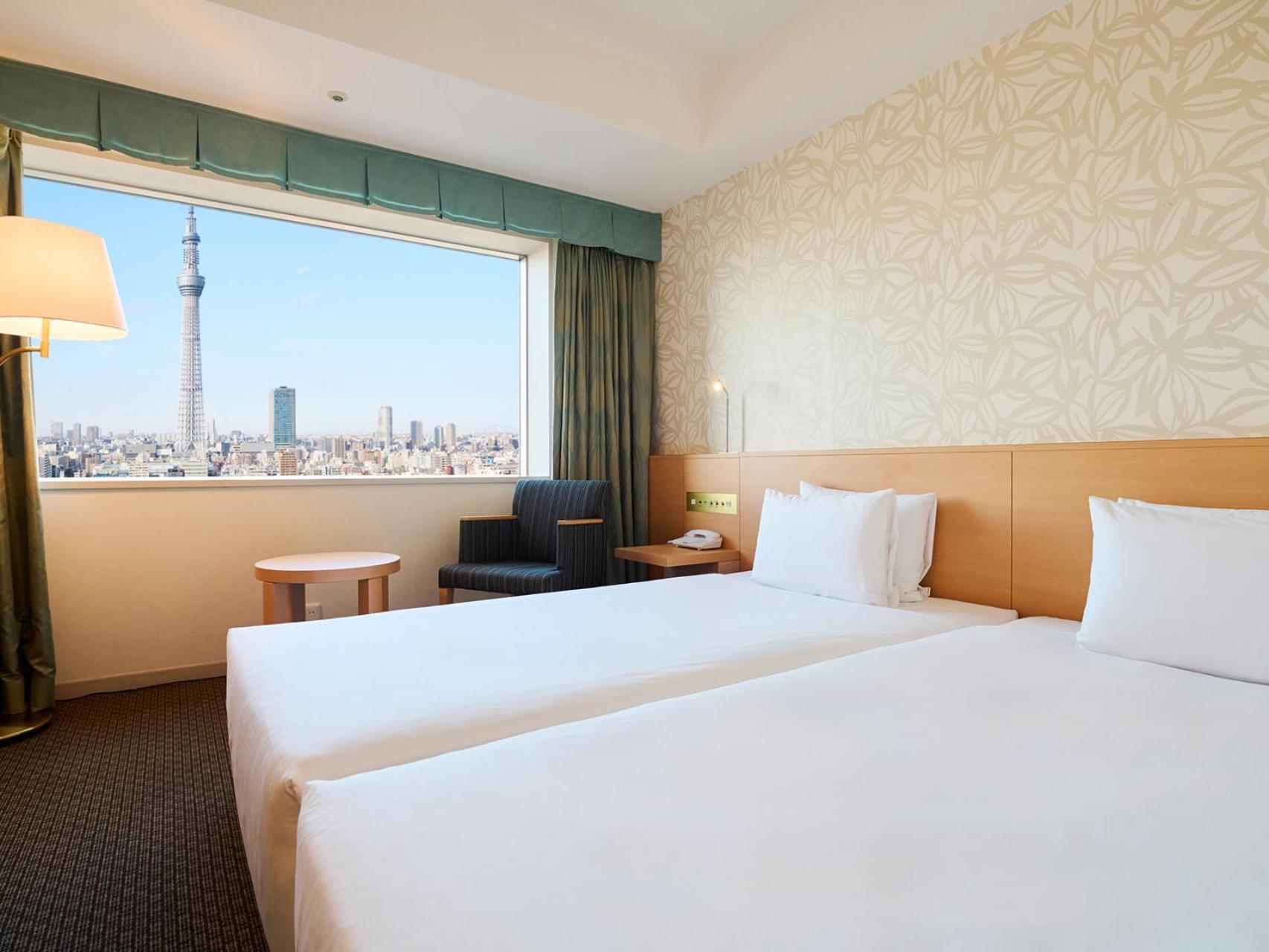 Economy Twin Room with Tokyo Sky Tree View - Non-Smoking,685921020:JPEG