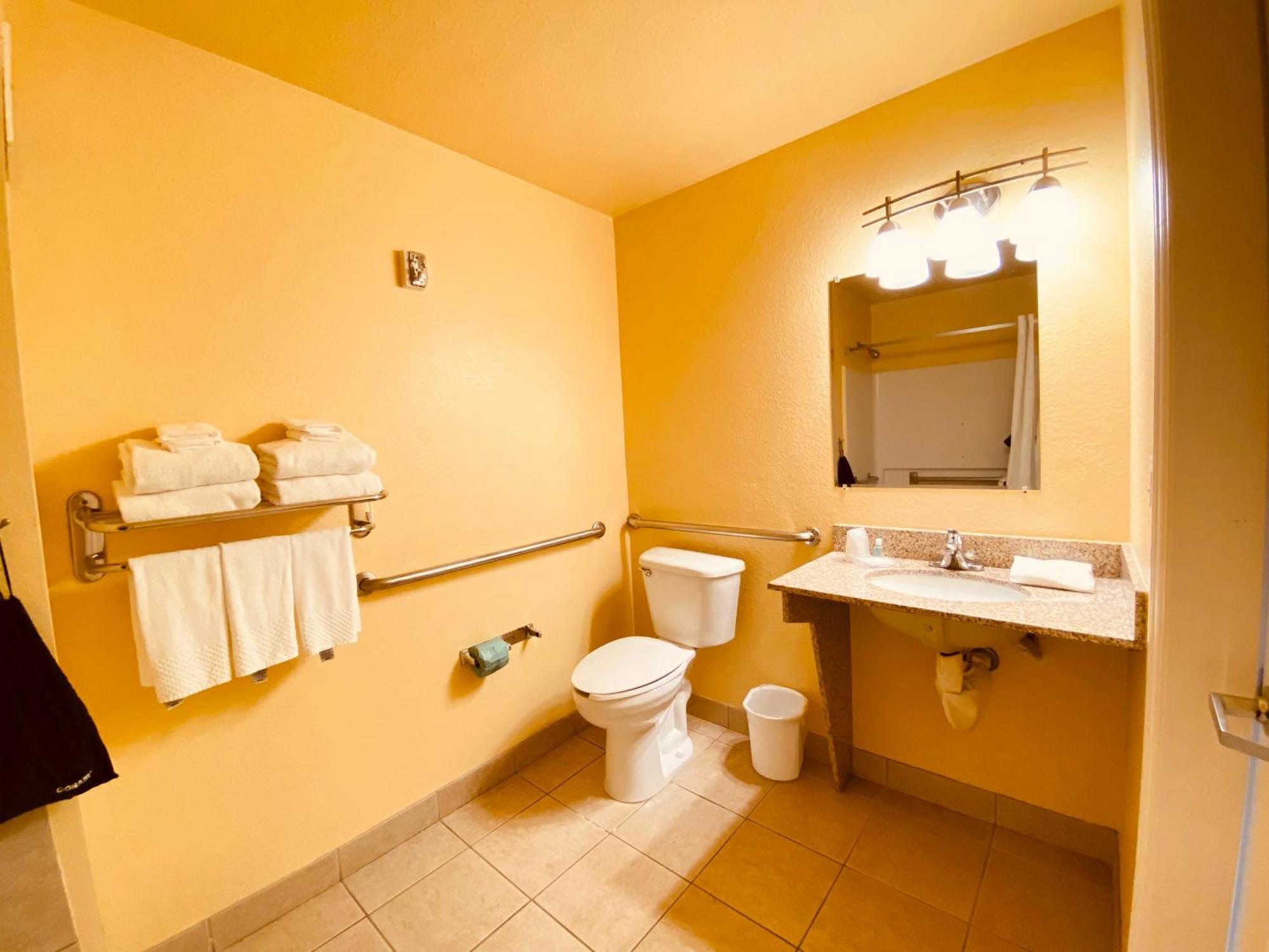 Efficiency Queen Room Accessible or Non-Smoking