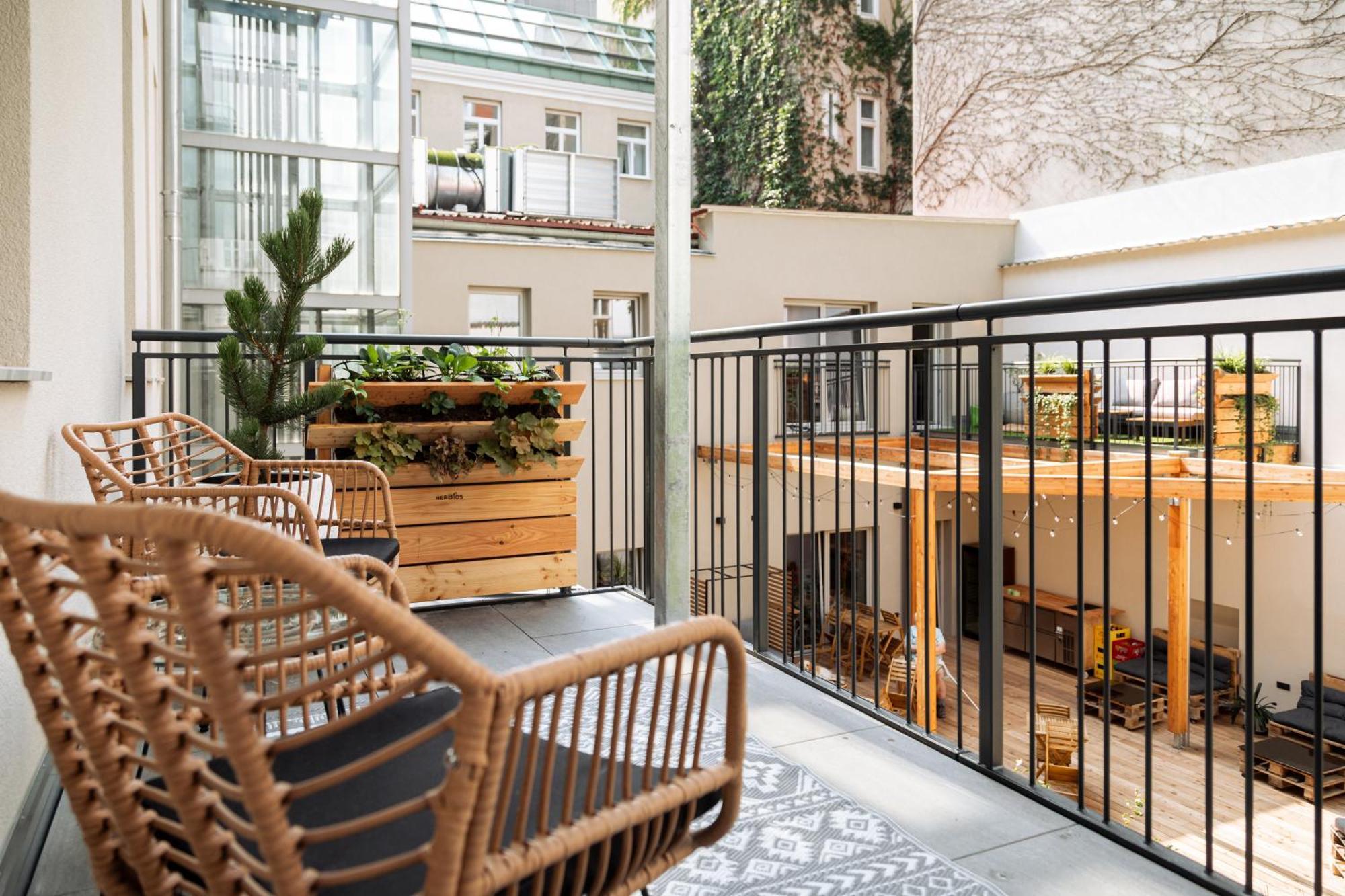 One Bedroom Apartment Balcony
