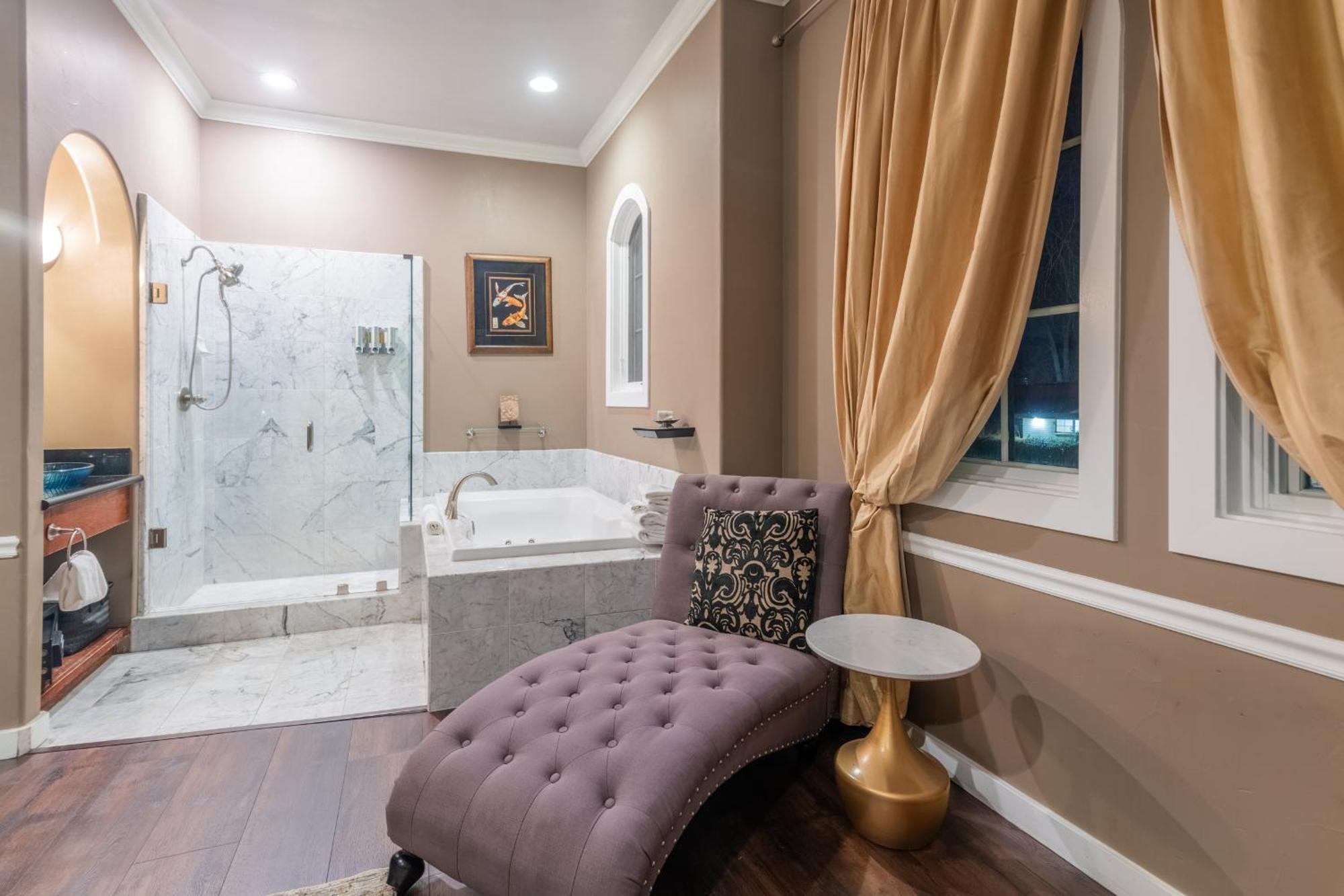 Indulge Couples Spa Room Balcony