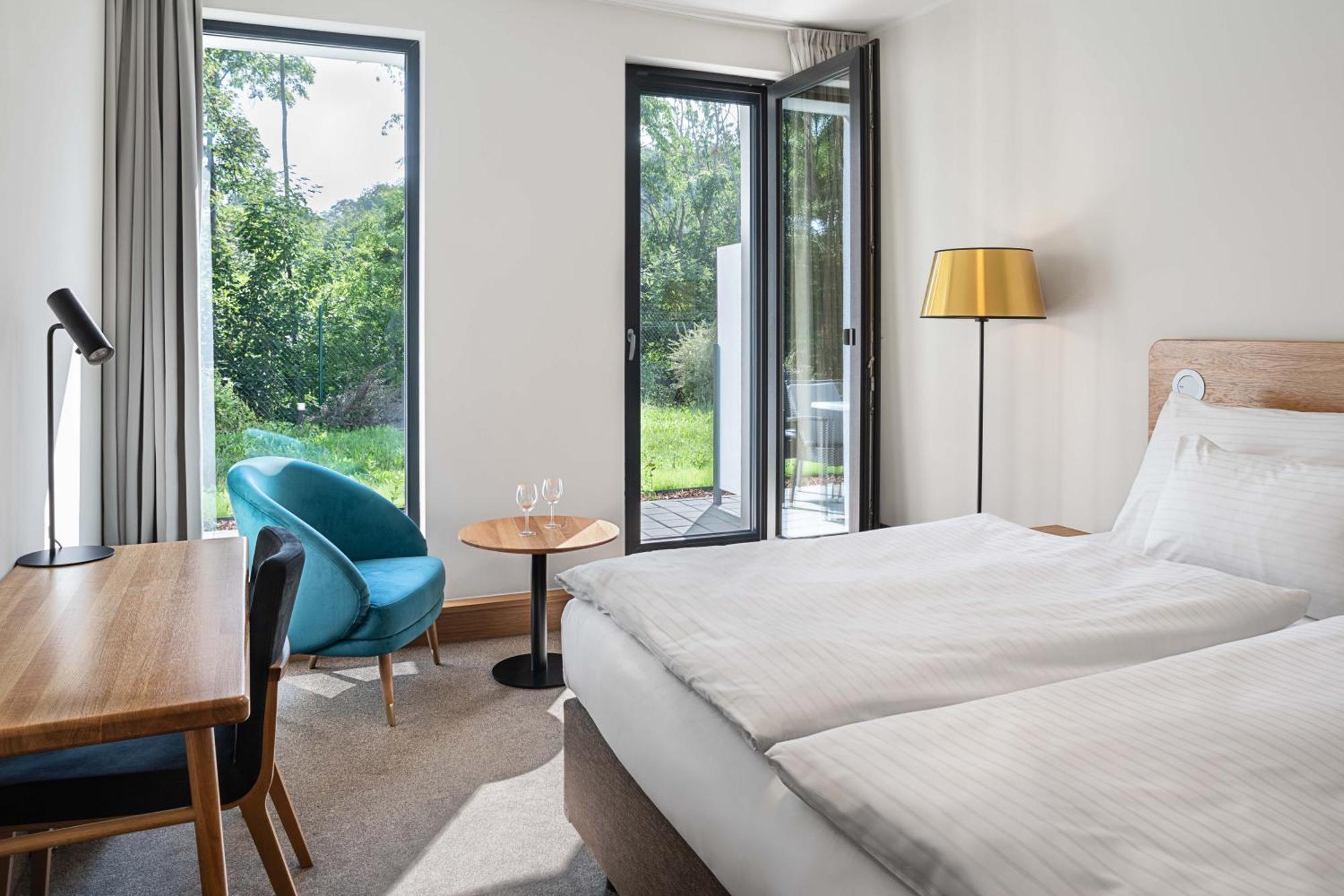 Chambre Double ou Lits Jumeaux Dépendance avec Jardin - Bâtiment Annexe