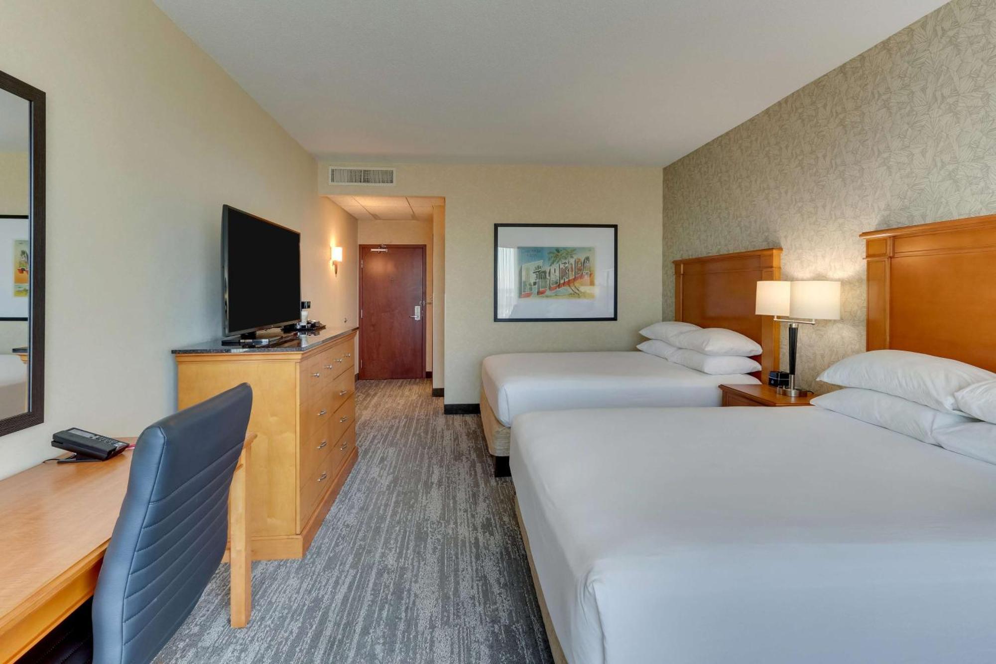 Deluxe Queen Room Two Queen Beds Accessible Roll Shower