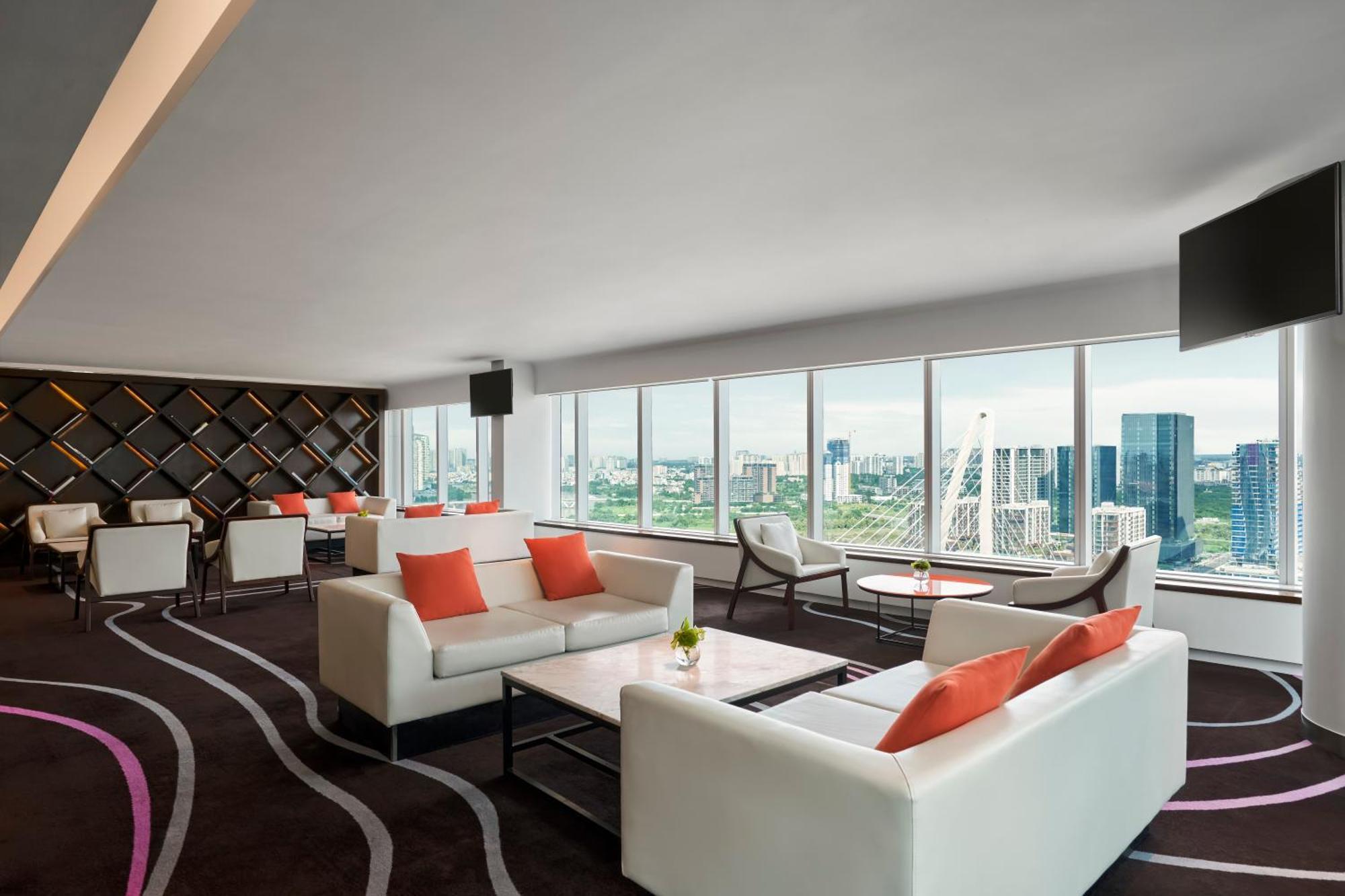 Chambre avec 1 Lit King-Size et Accès au Salon Concierge
