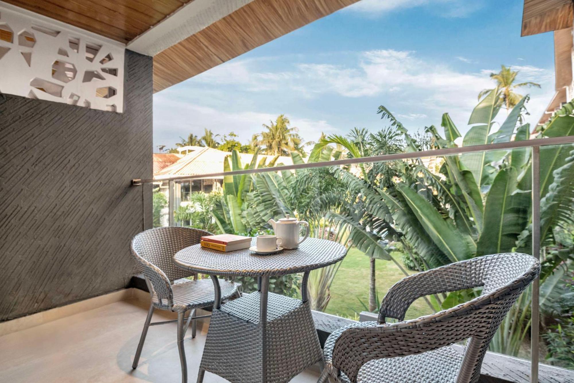 King Suite Balcony on À la carte orders only at Zing Restaurant