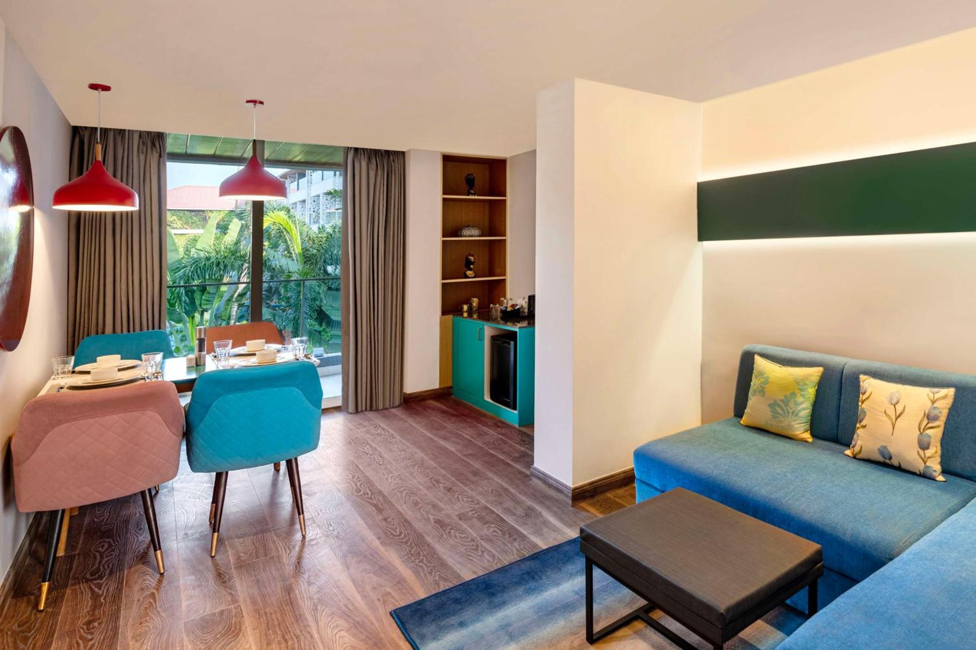 King Suite Balcony on À la carte orders only at Zing Restaurant