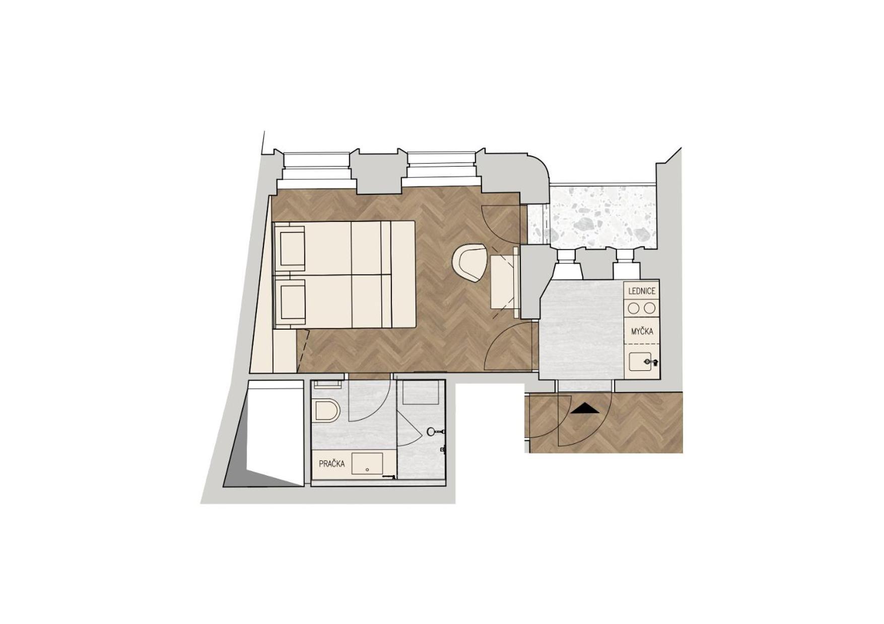 Studio Apartment
