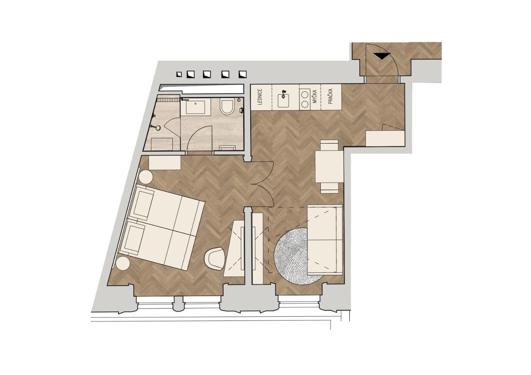 One-Bedroom Apartment