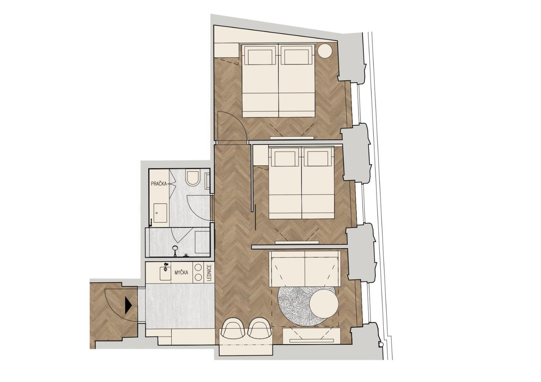 Two-Bedroom Apartment