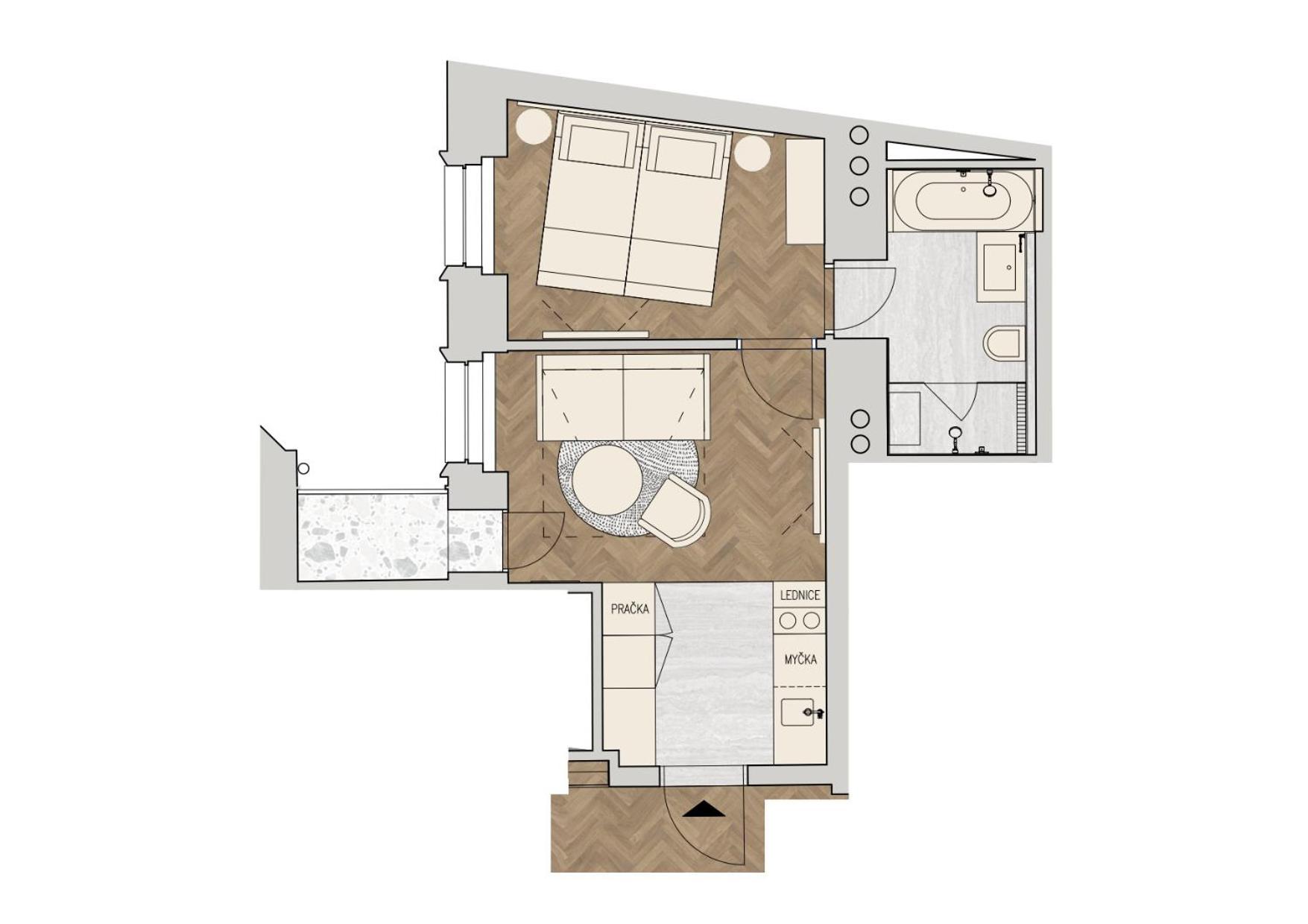 One-Bedroom Apartment