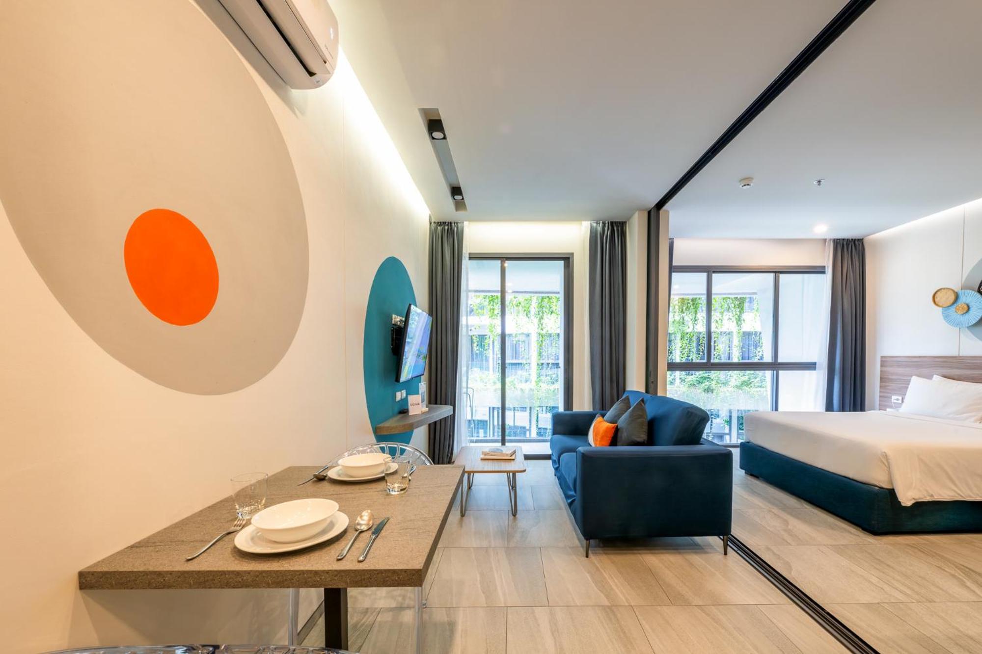 Space met 1 Slaapkamer + Gratis Coworking-ruimte