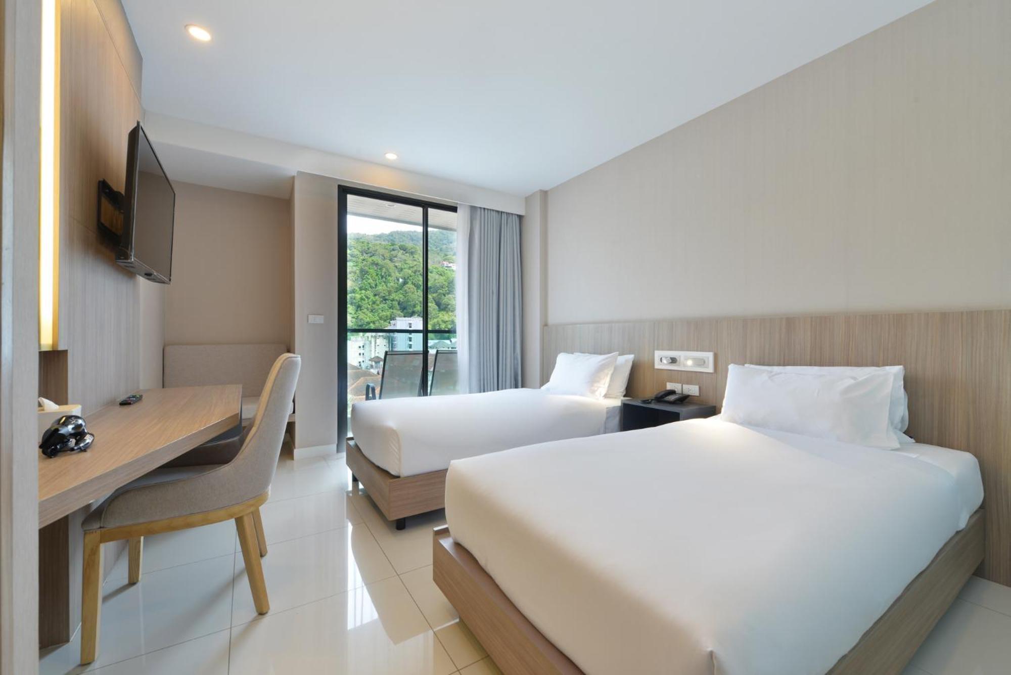 Chambre Lits Jumeaux Deluxe avec Balcon