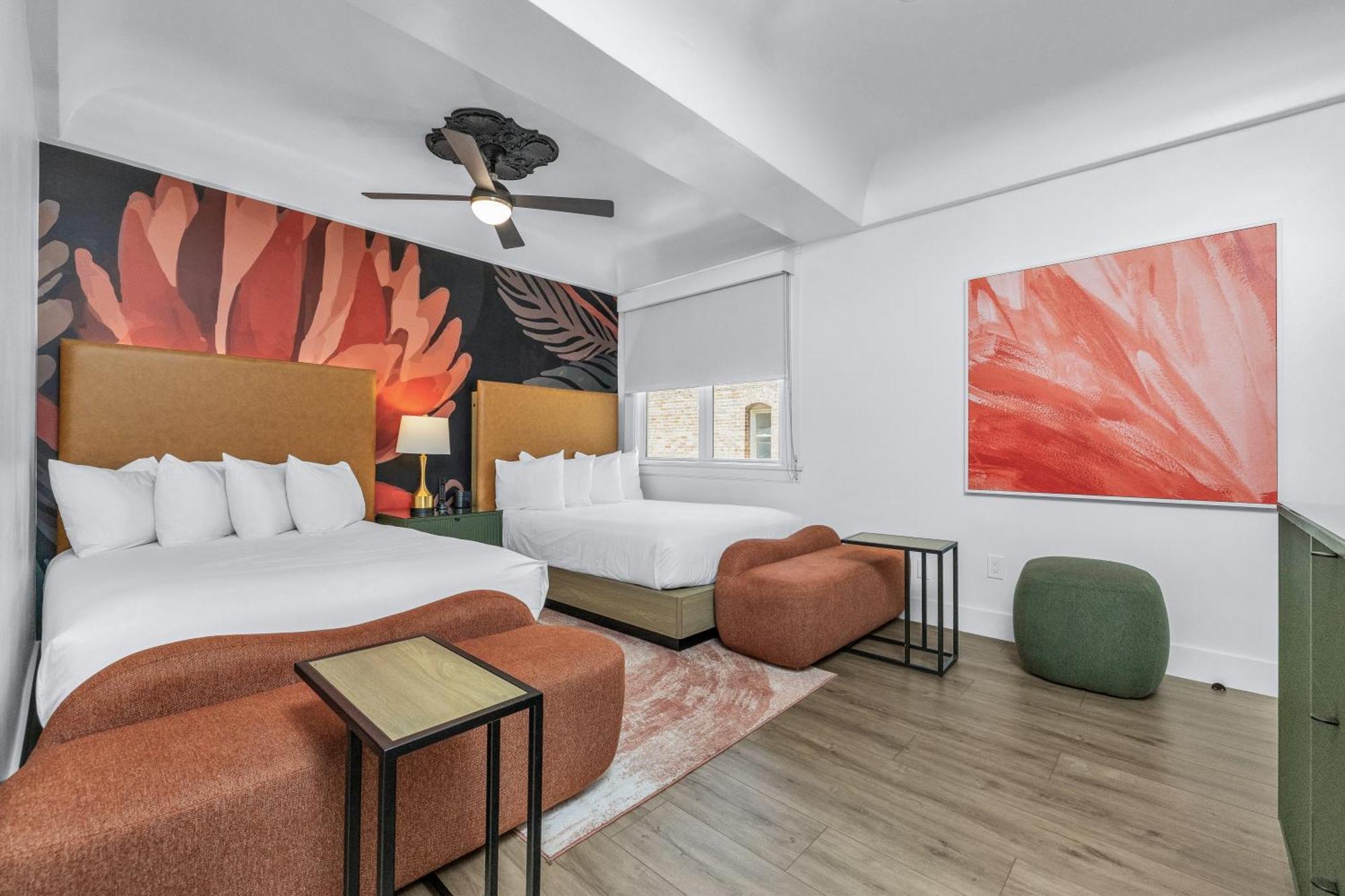 Two Double Beds