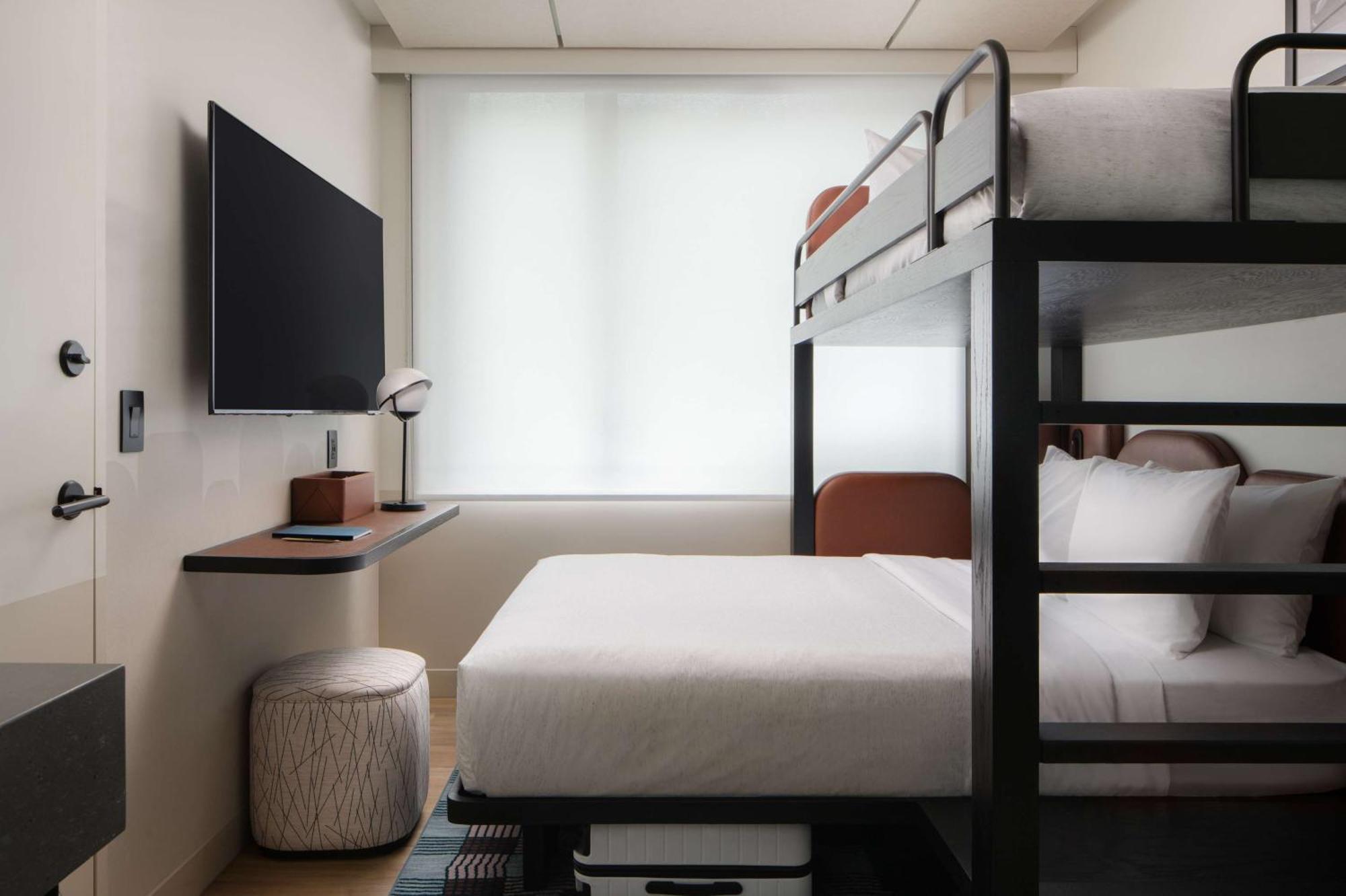 Room One Twin Over Queen Bunk Bed